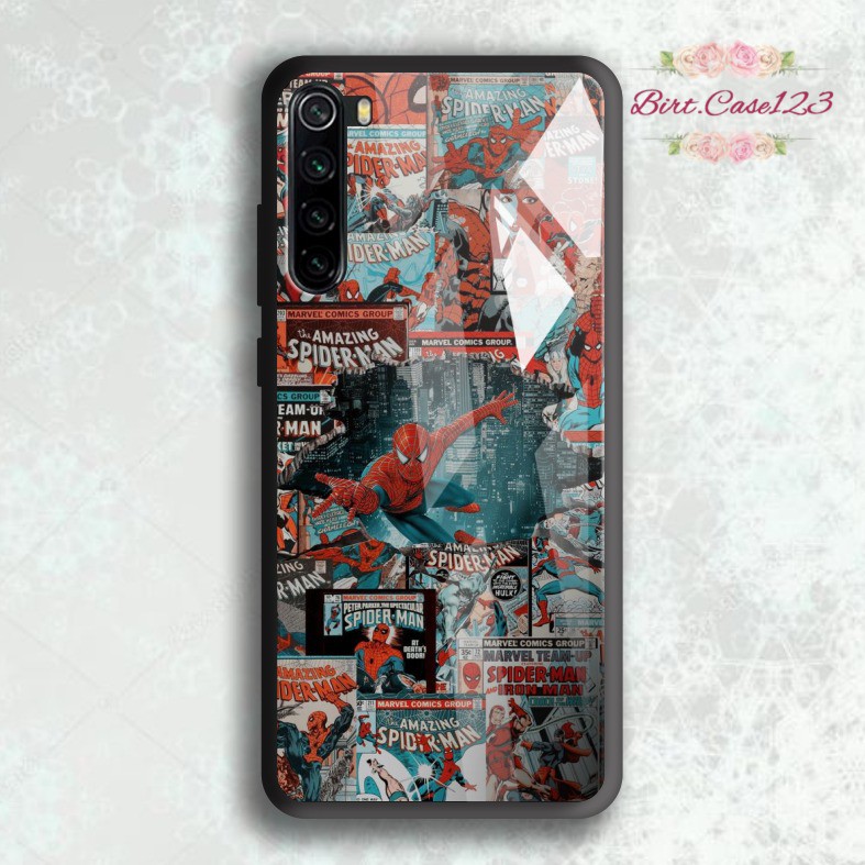 BC Case casing softcase silikon Gambar SPIDERMAN back case glass oppo samsung vivo xiaomi realme etc