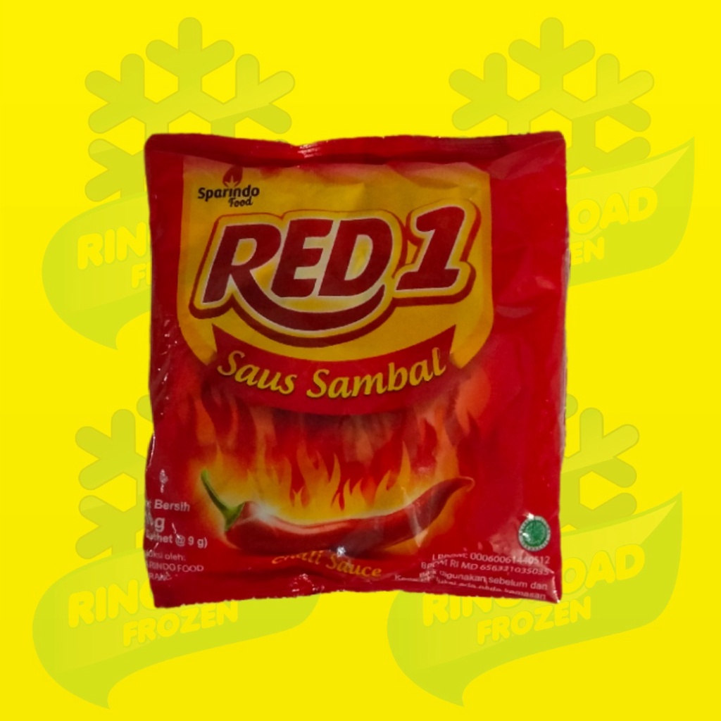 RED 1 SAUS SAMBAL 216 GR - 24 SACHET