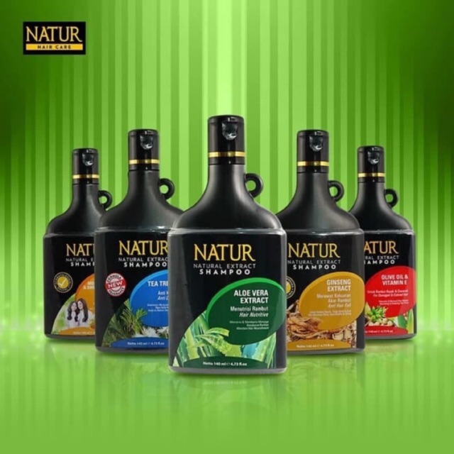 [ Kecil ] Natur Shampoo 80ml Shampo