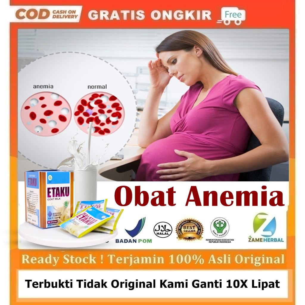 Jual Obat Anemia Susu Penambah Darah Ibu Hamil Walatra Etaku Goat Milk Sachet Shopee