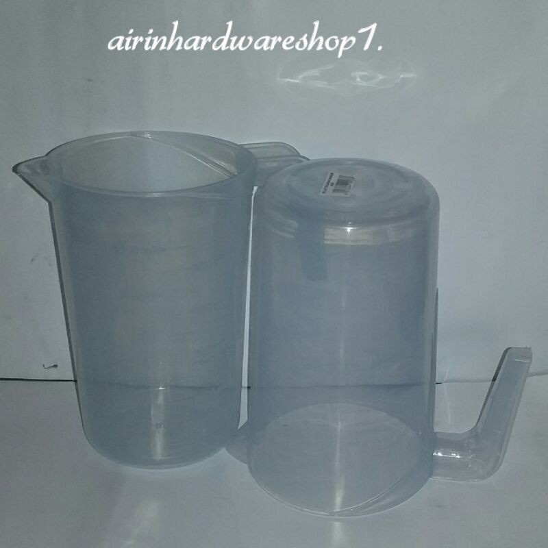 Gelas takar plastik gelas ukur 1 Liter