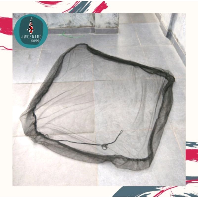 nett cover penutup kolam terpal bak fiber vat