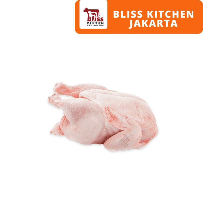 

Ayam Broiler Utuh / Whole Chicken / Ayam Karkas Frozen 0.8 - 0.9 Kg