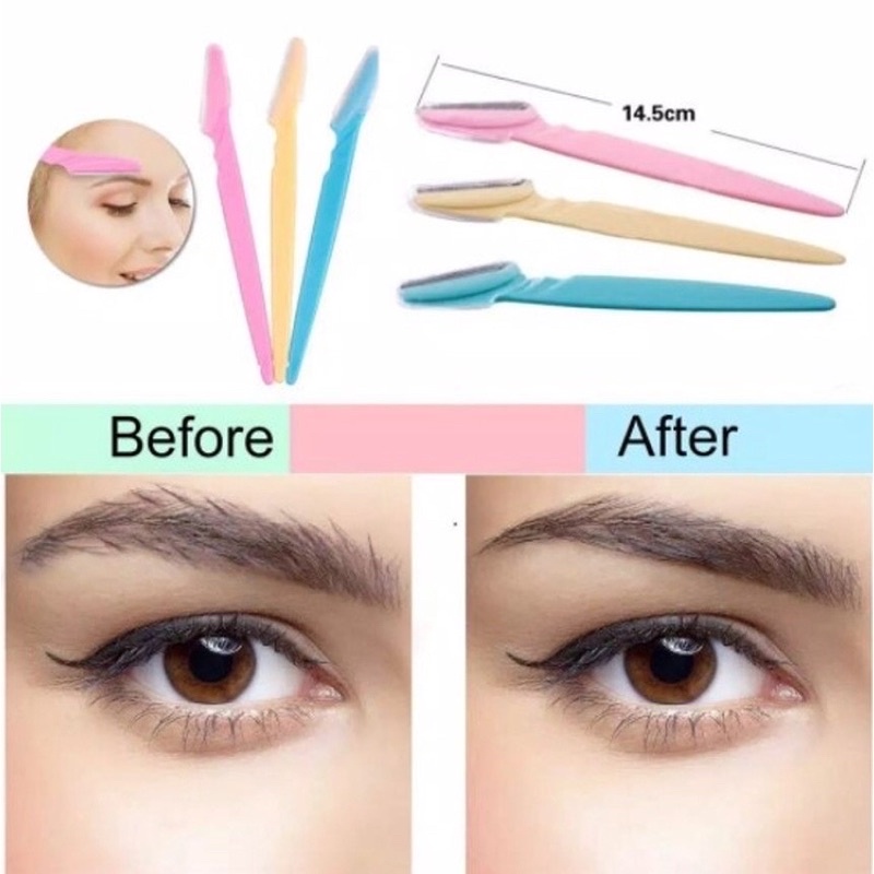 Alat Pencukur Alis / Pisau Cukur Alis / Pisau Alis / Pengerok Alis / Eyebrow Razor