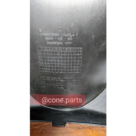 Dek Kolong Beat K25 Original AHM