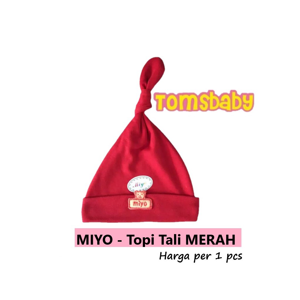 MIYO 1pcs Topi Tali MERAH