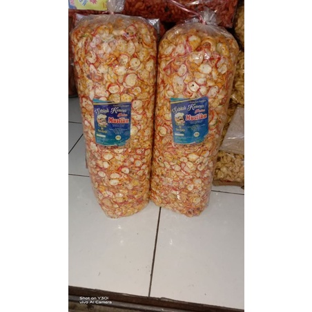 Kerupuk bantat pedas 250gr / kerupuk seblak pedas 1/4kg