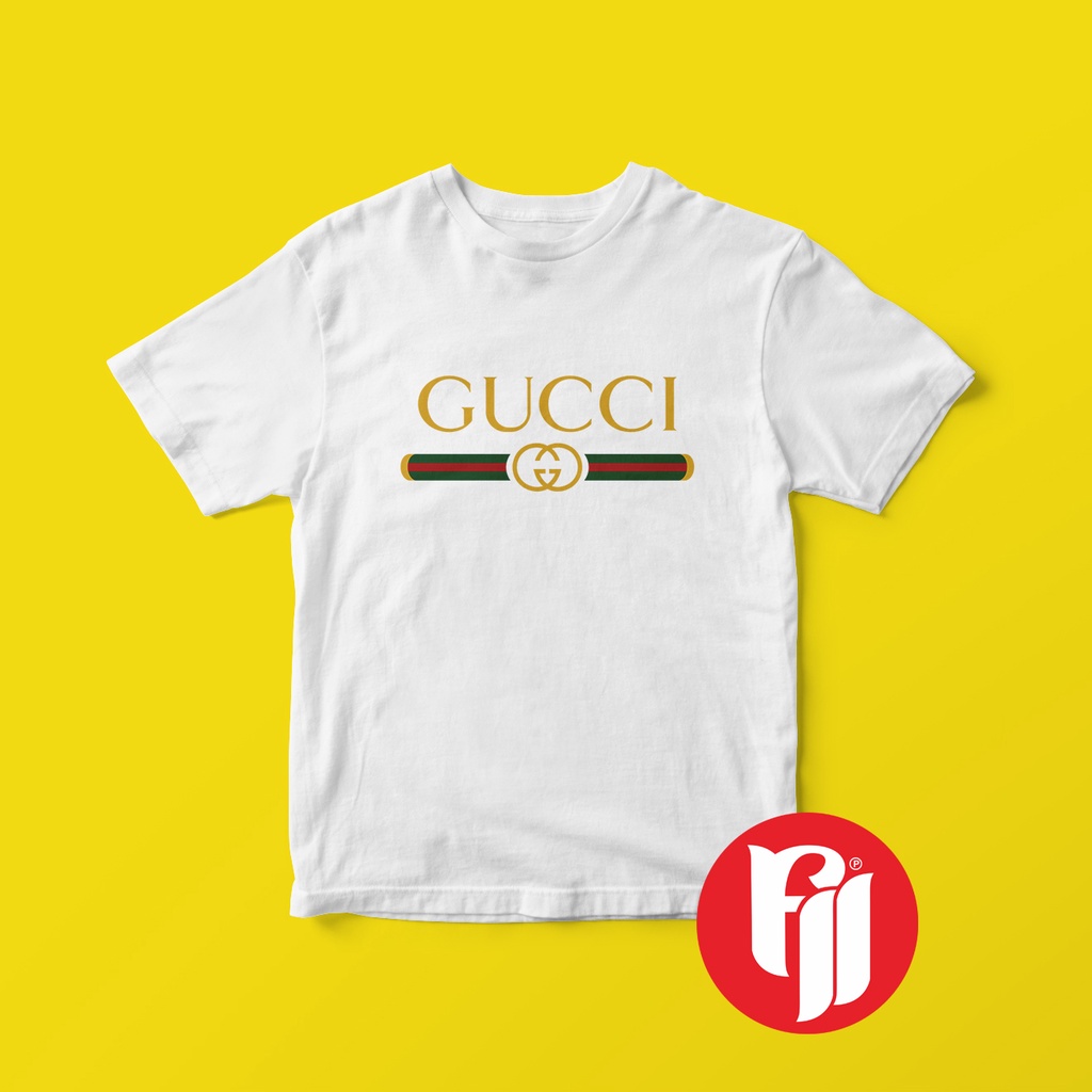 Baju Anak Kaos Anak Gucci Logo
