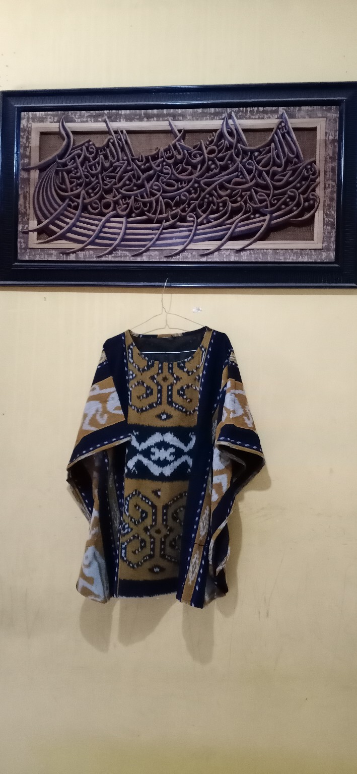 Baju Blouse Tenun Wanita Etnik Troso Jepara - Blouse Tenun Etnik - Baju Atasan Batik Tenun Wanita