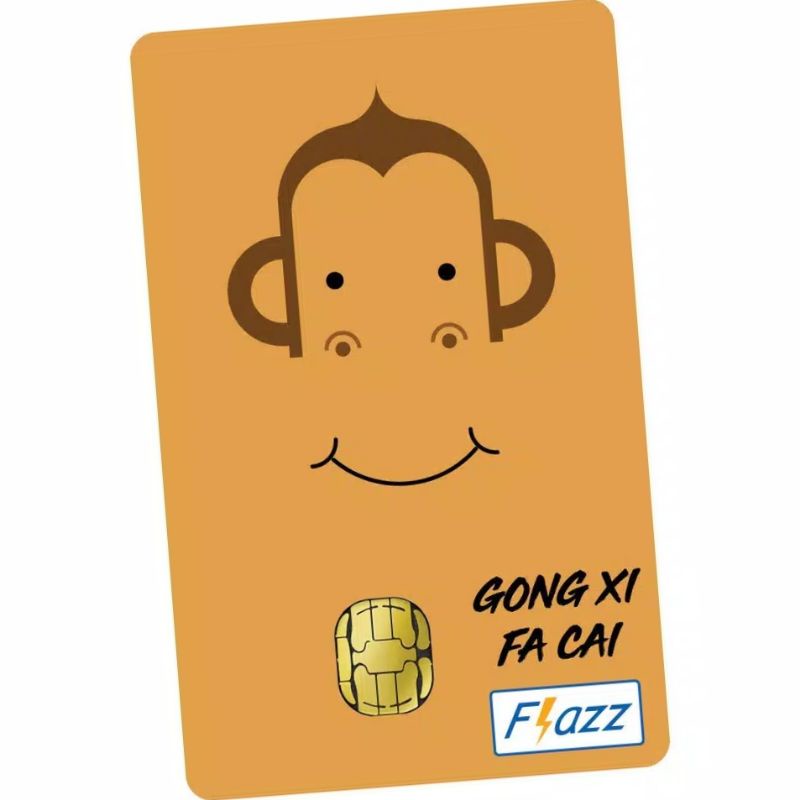 Kartu Flazz IMLEK - SHIO MONYET (MONKEY) /CHINESE NEW YEAR EDITION
