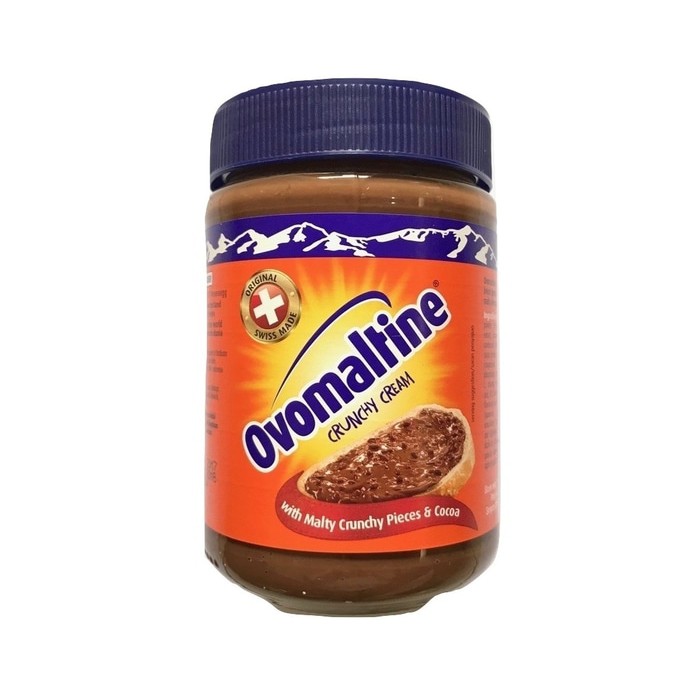 

BLM 062 OVOMALTINE CRUNCHY CREAM SELAI COKELAT - 380GR