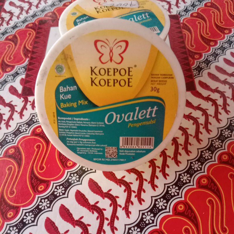 

Ovalett koepoe koepoe (K)