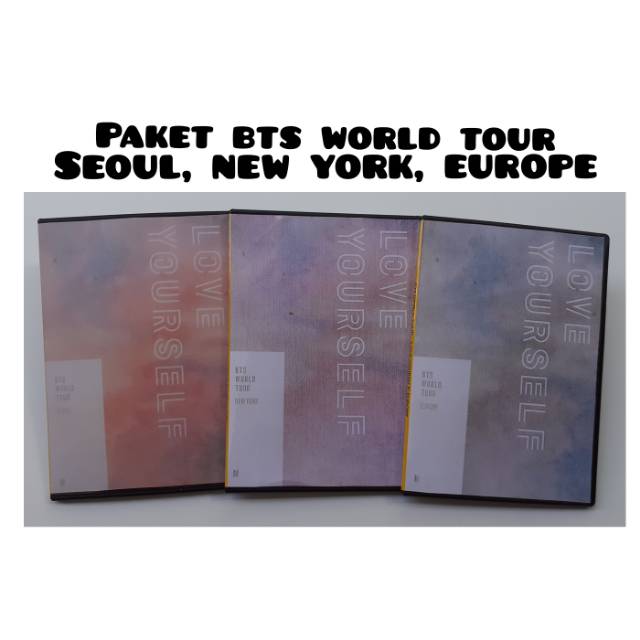DVD KPOP BTS LOVE YOURSELF TOUR / DCO
