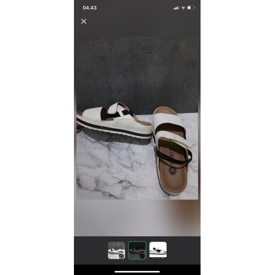 preloved sandal sepatu wanita - Triset Uk. 36