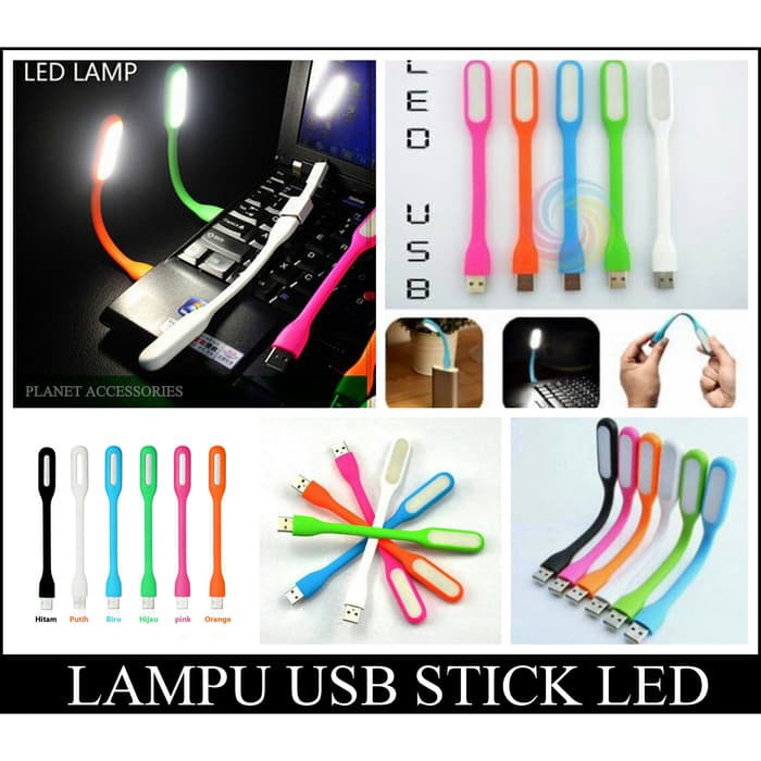 A_   LAMPU LED USB SIKAT GIGI LIGHT FLEXIBLE STICK LAMP LAMPU BACA