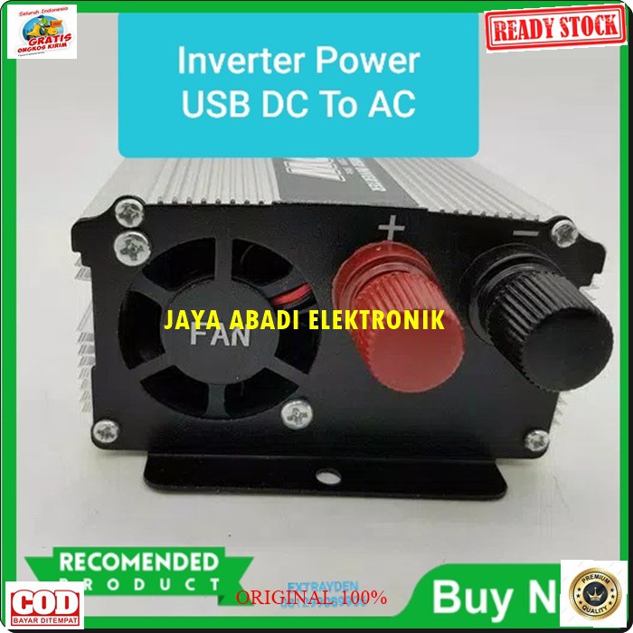 G227 ADAPTOR MITSUYAMA POWER ADAPTER 12V DC TO AC 500 WATT USB 5V ALI ACCU MOBIL CAR LISTRIK CAS CASAN VOLT SETRUM ASLI ORI CHARGE SOCKET UNIVERSAL HEMAT INDIKATOR STABBILIZER VOLTAGE LIGHTER BISA SEGALA JENIS KENDARAAN BISA JUGA BUAT CAS HANDPHONE