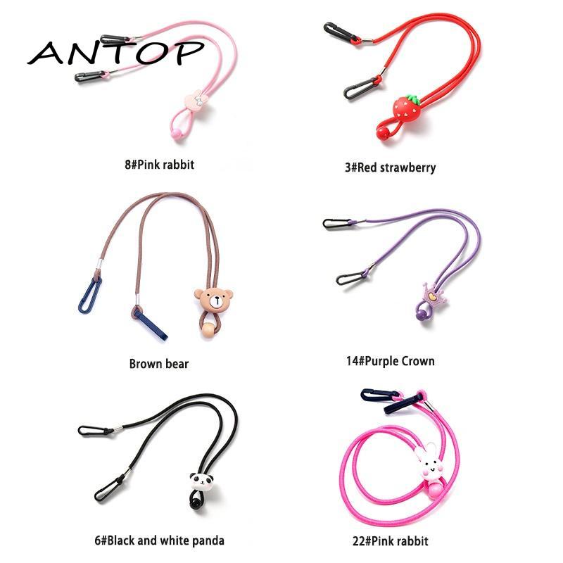 Masker Strap Lanyard Rantai Hitam/Kalung/rantai Kacamata Anti Hilang Masker Aksesoris ANTOP