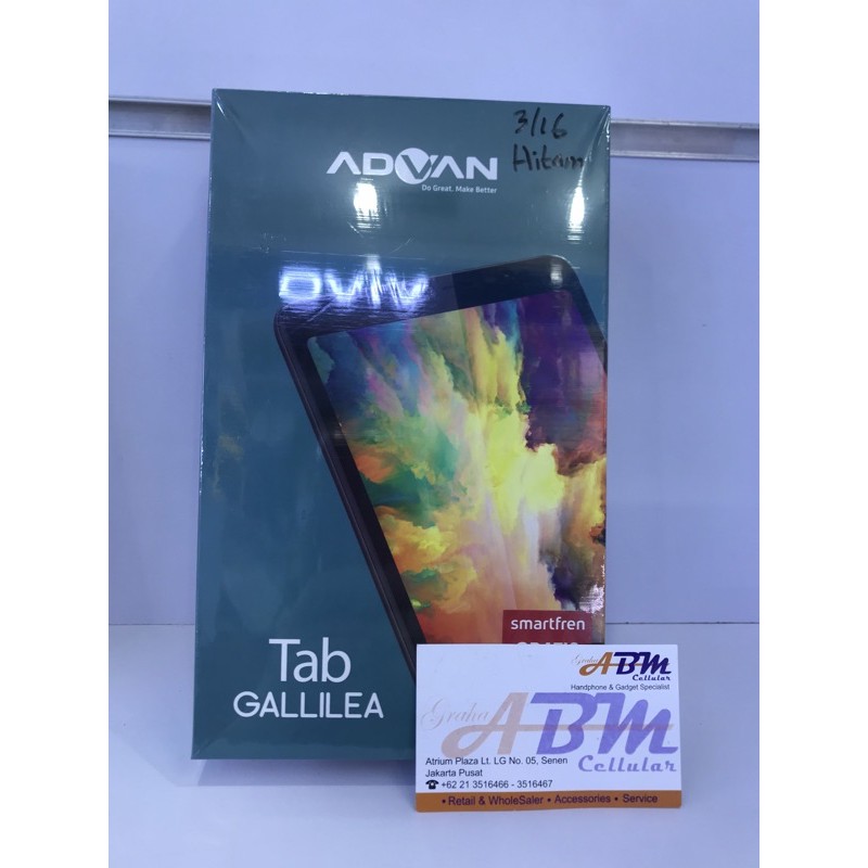Advan tab 8" Gallilea 3/16GB (Garansi Resmi)