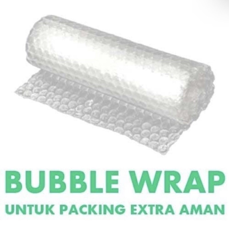 

Extra Bubble Wrap / Plastik | ADD TO CART | Lebih Tebal dan Lebih Aman