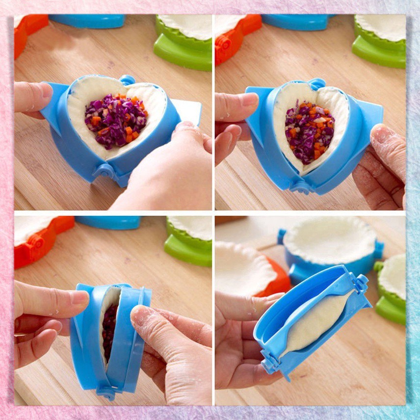 Alat Cetak Cetakan Pastel Pangsit Dimsum Gyoza Mold Set Dumpling Maker