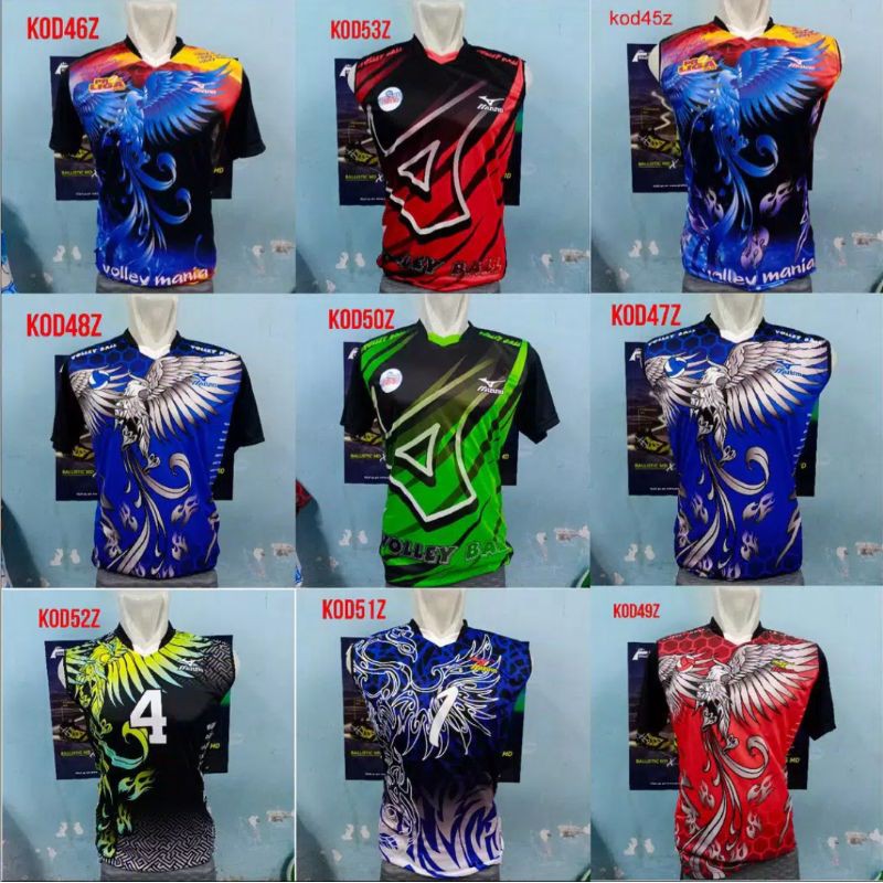 KAOS VOLI PROLIGA/ baju voli proliga jersey printing baju voli all olahraga terpaporit