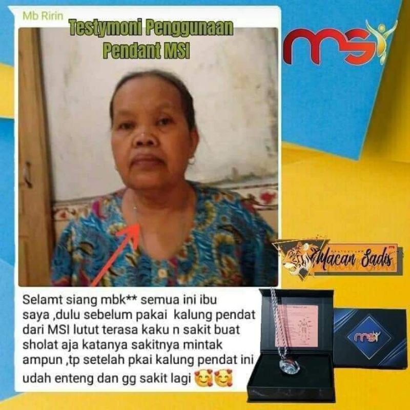 KALUNG PENDANT MSI