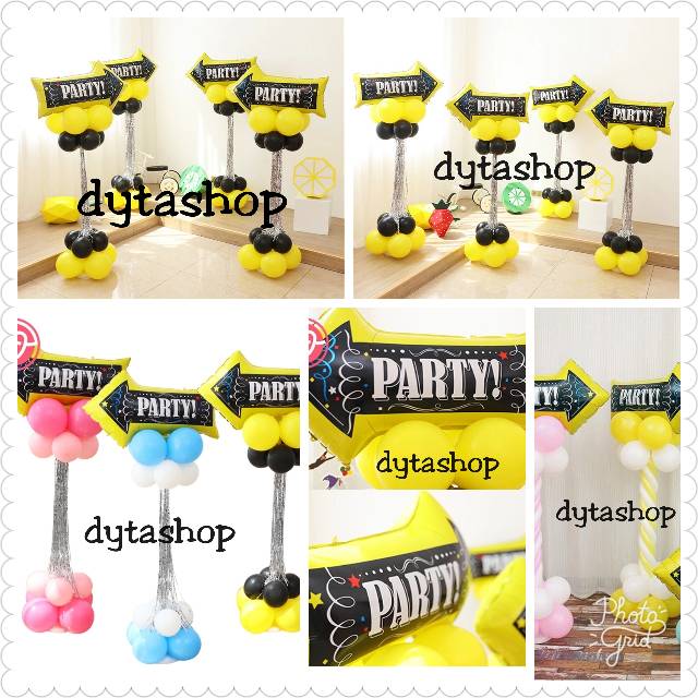 BALON FOIL TANDA PANAH (PARTY)