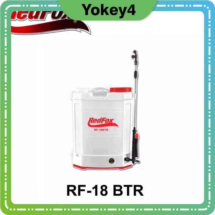 A94 18BTR Redfox Sprayer Electric Semprotan Hama & Desinfektan Baterai Cas Tanki 18L Good Quality