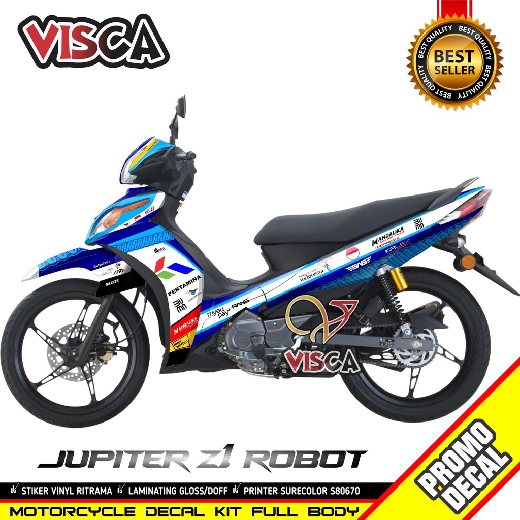 Decal Jupiter Z1 Dekal Jupiter Z1 Stiker Jupiter Z1 Full Body Mandalika
