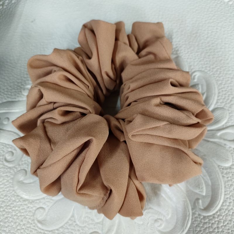 Scrunchie Jumbo, Ikat Rambut Cepol Jumbo, Cepol Hijab