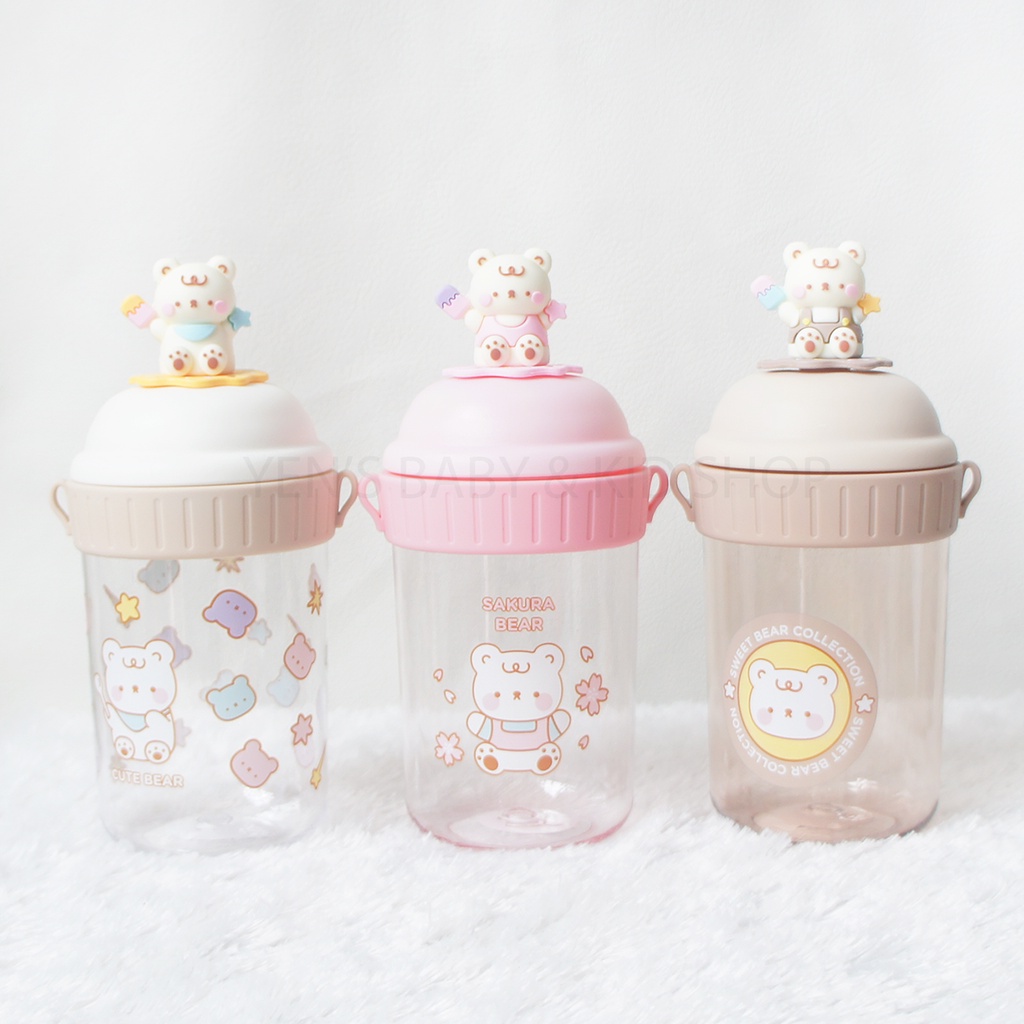 Strap Drink Bottle 480ml - Botol Minum Anak Tali L 9016