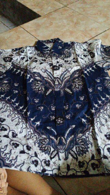 Kemeja Pria Lengan Panjang Motif Batman Bac16