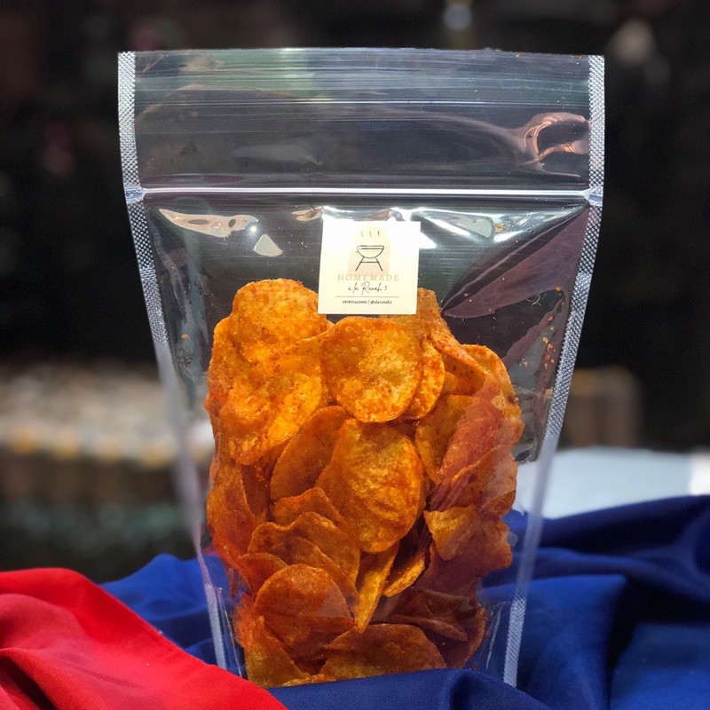 

Keripik Kentang Balado Asli Padang