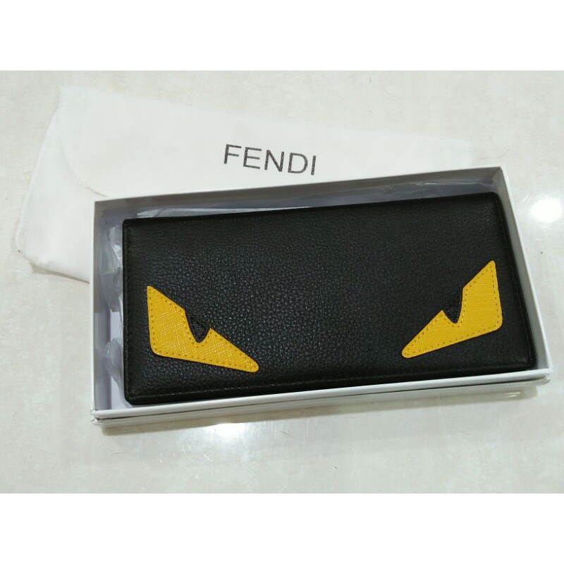 premium dompet lipat pendek mata kuning