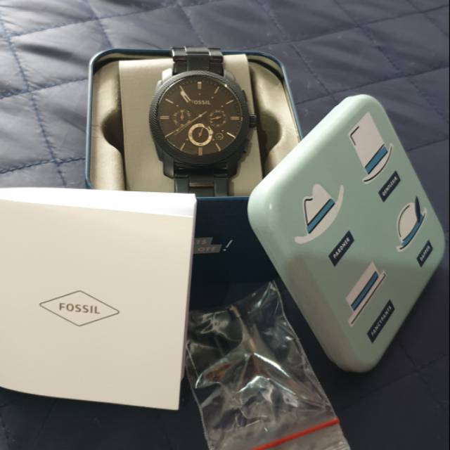 Jam Tangan Pria FOSSIL Ori Black