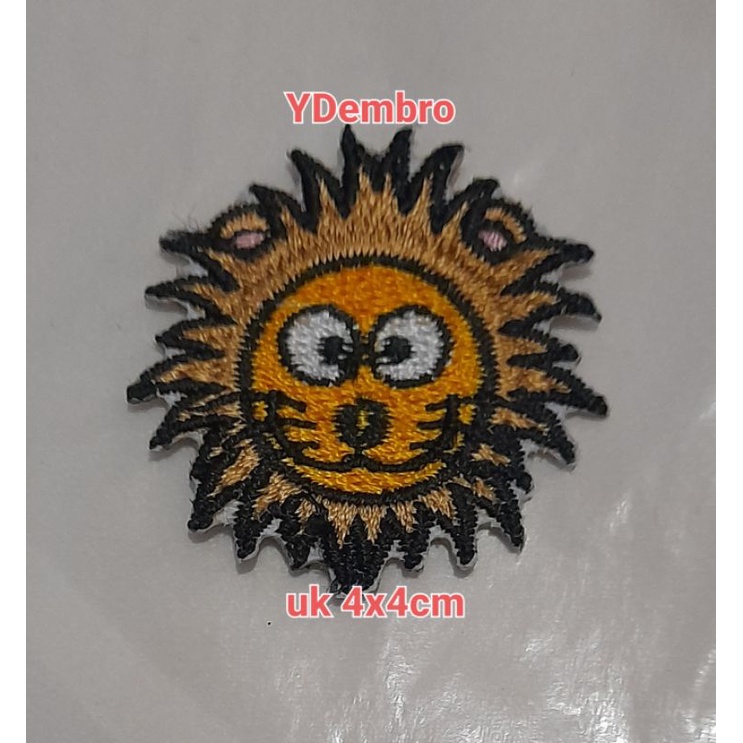 Patch Bordir Karakter Binatang