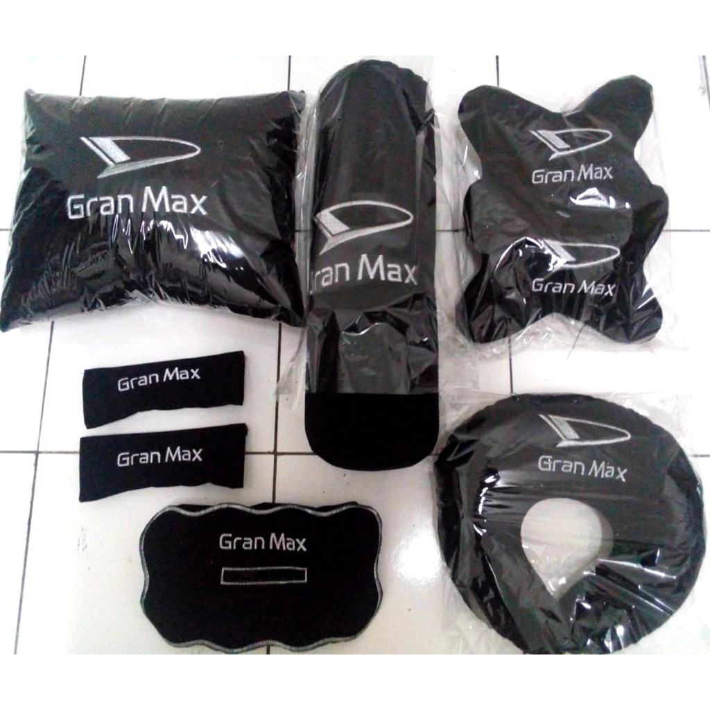 Promo aksesoris interior Bantal mobil Daihatsu Granmax car set 6 in 1