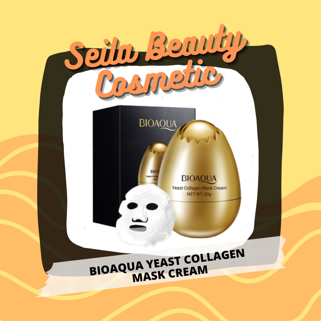 BIOAQUA Yeast Collagen Mask Cream