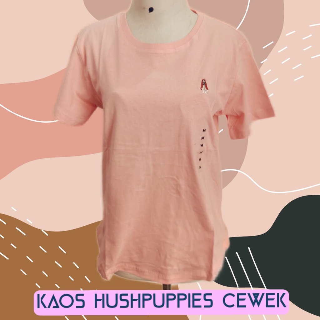 KAOS CEWEK HUSH PUPPIES