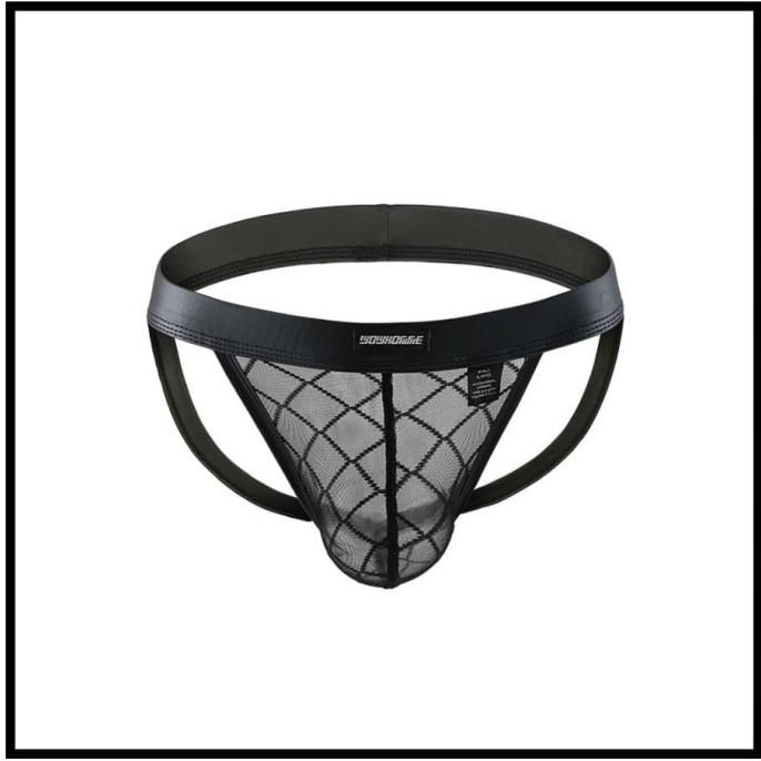 Elsie.Prince - Celana Dalam Jock Strap Jockstrap Transparan