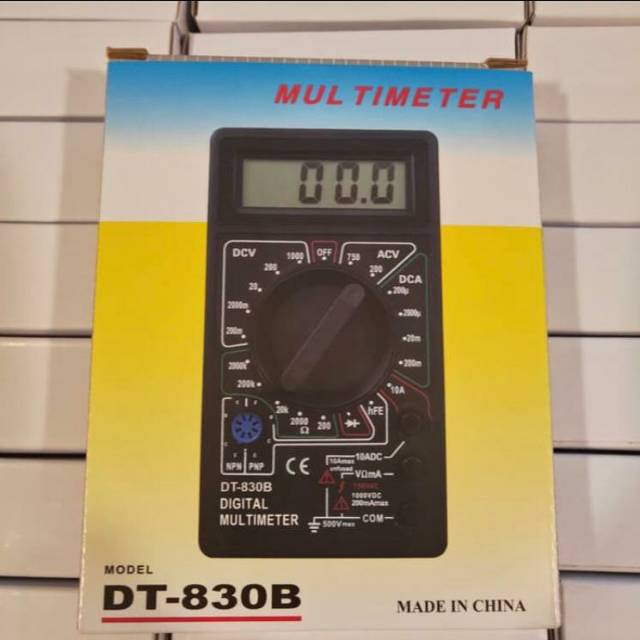 MULTI TESTER DIGITAL DT-830B. AVOMETER MULTITESTER