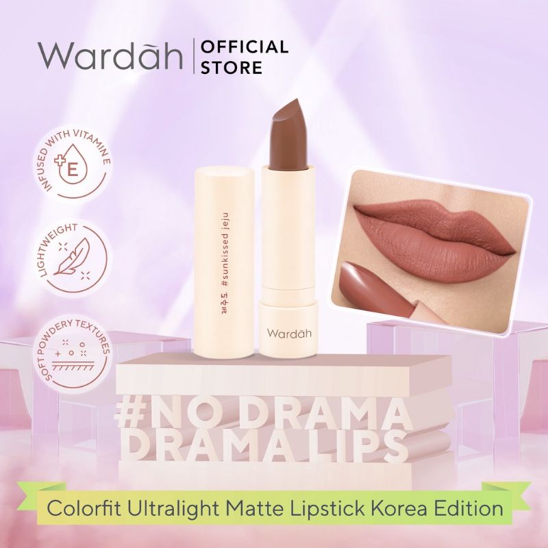 Wardah Colorfit Ultralight Matte Lipstick | Lipstik