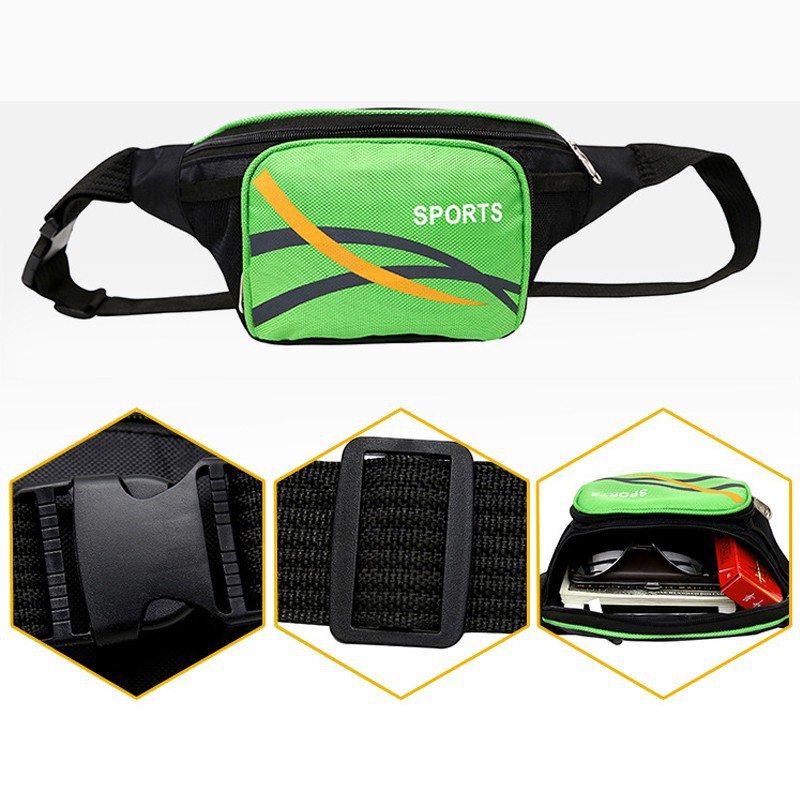 Mainland Tas Pinggang Olahraga Tas Running Waistpack Sport Tas Waist Bag TS203