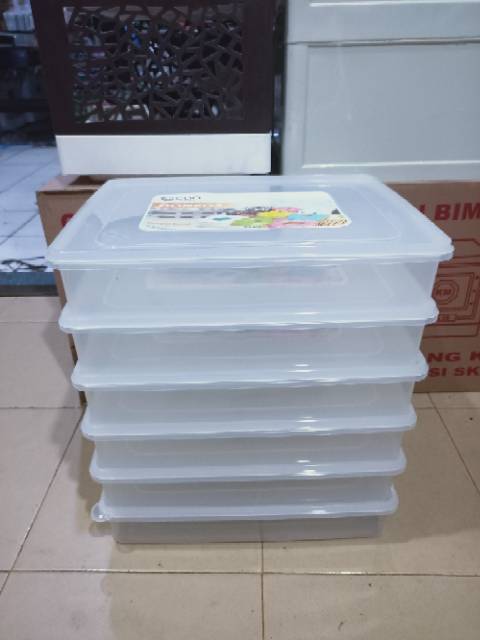 Tempat donat besar  muat 12 donat Tupperware/Kotak Donat/Donut/Kue/Resol/Bakpao donatsu