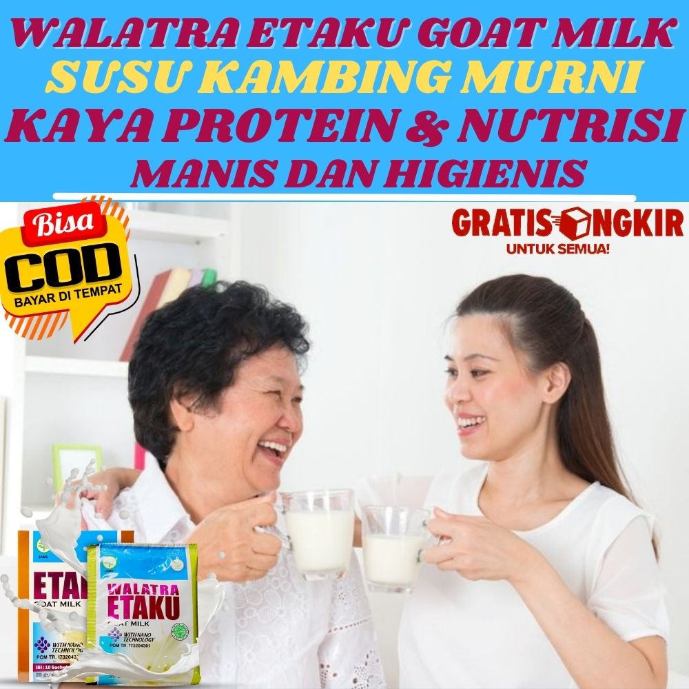 Susu Penggemuk Badan BPOM Susu Penambah Berat Badan Nafsu Makan WALATRA ETAKU GOAT MILK 100% Asli