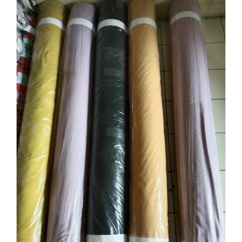 KAIN ROLL Kain Mosscrepe Lembut Tampilan Crepe || Kain Mosscrepe Termurah Kain Supercrepe