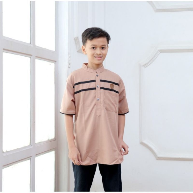 Fashion Baju Muslim Anak Laki - Koko Turki Anak Cowok Terlaris 4 - 12 Tahun