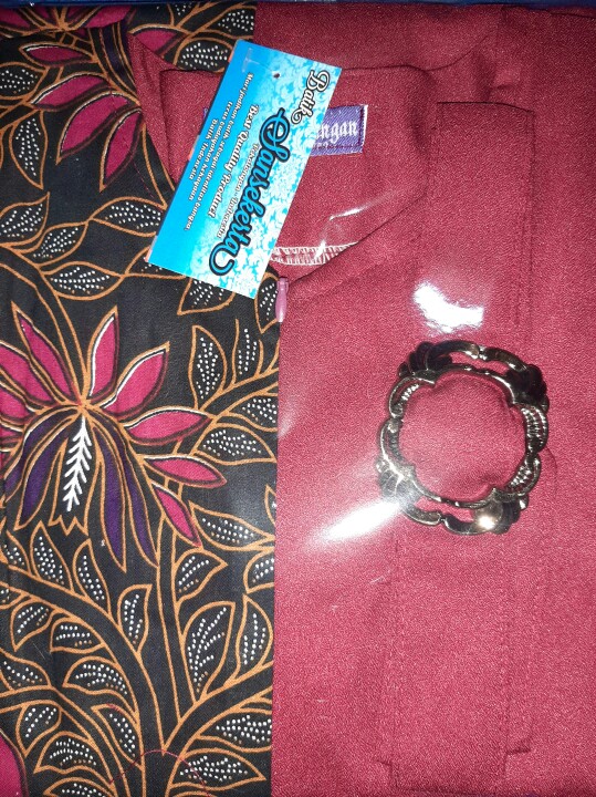 M-l-xl-xxl Batik Wanita Asj Sa Hrb026 Kenongo Kemeja Tosca Pendek