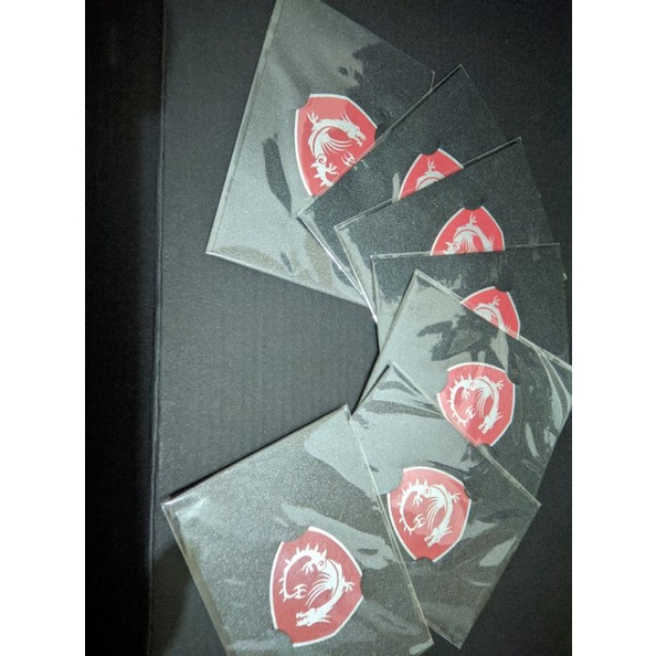 Stiker / Logo / Emblem Msi Gaming Ori