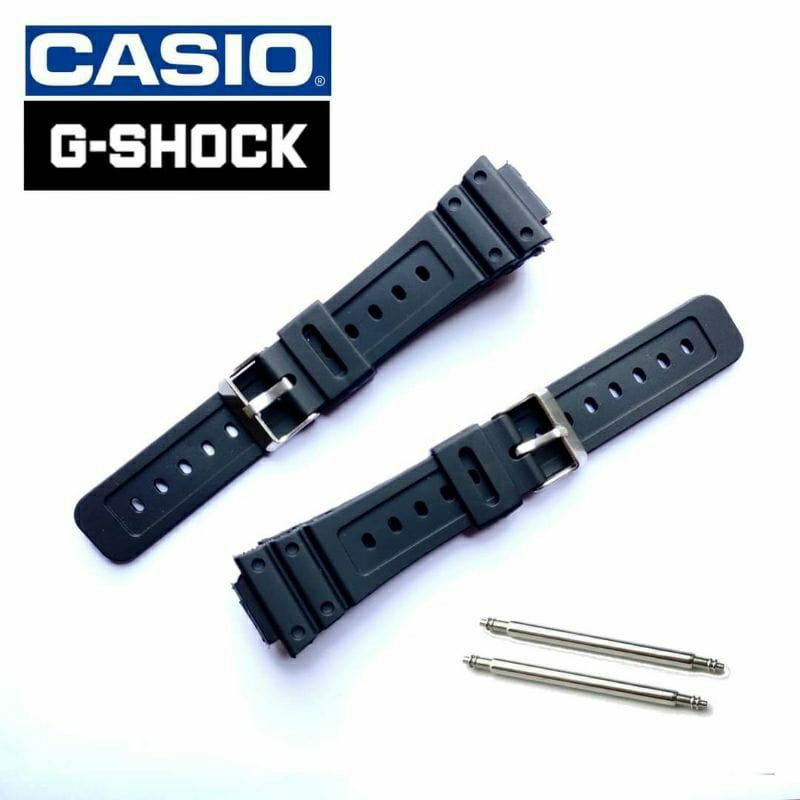 TALI STRAP JAM TANGAN CASIO GSHOCK DW5600 DW-5600 TALI JAM G-shock DW-5600 DW5600 BONUS PEN